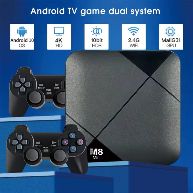 TV Box Game Retro M8 Pro - 10 MIL JOGOS