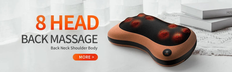 Massageador de Cabeça e Cervical Multifuncional Body