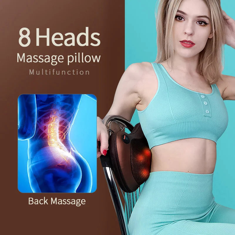 Massageador de Cabeça e Cervical Multifuncional Body